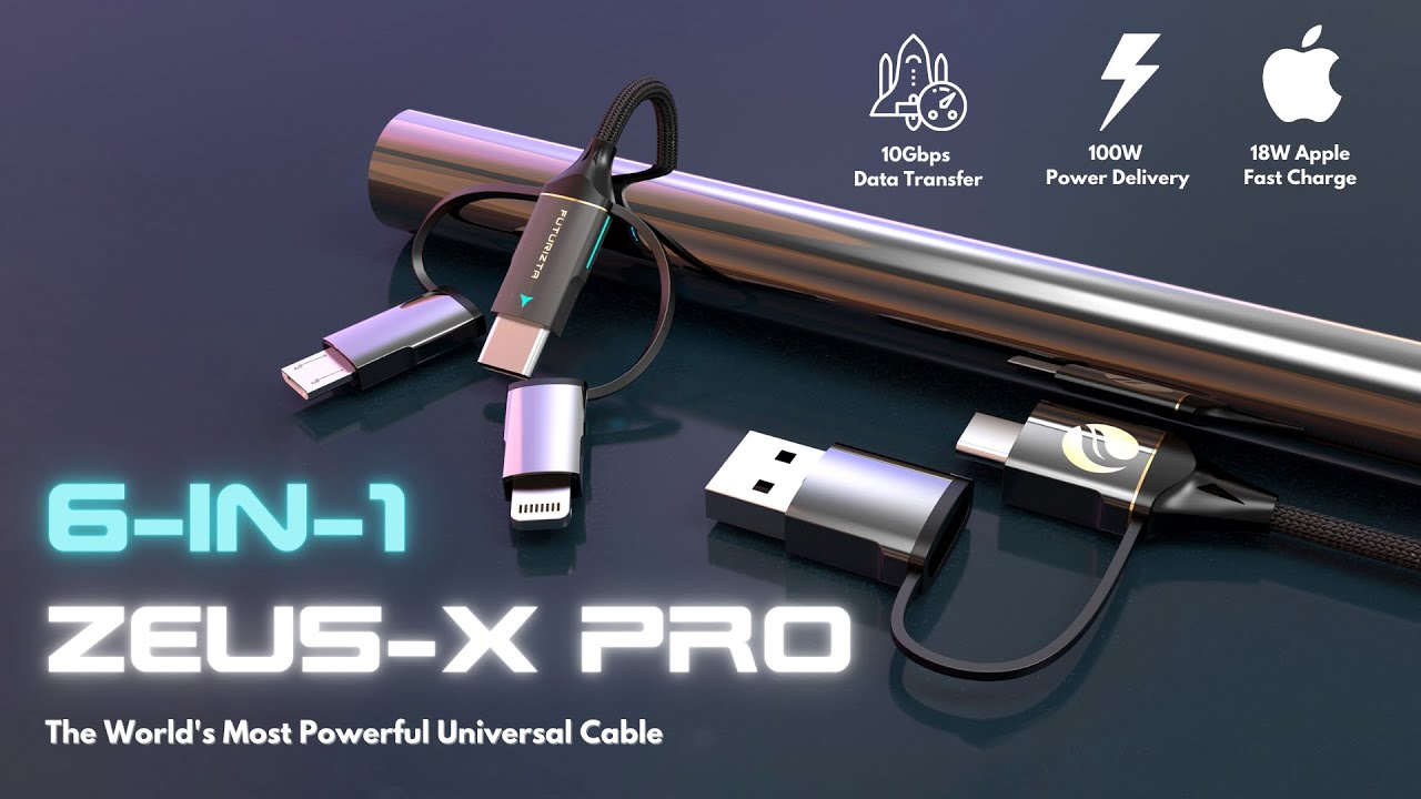 Zeus-X Pro - The World's Most Futuristic Universal Cable