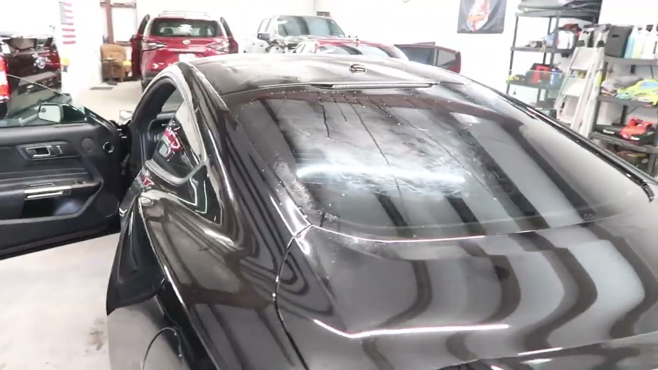 Getting some tint on the Shelby GT350