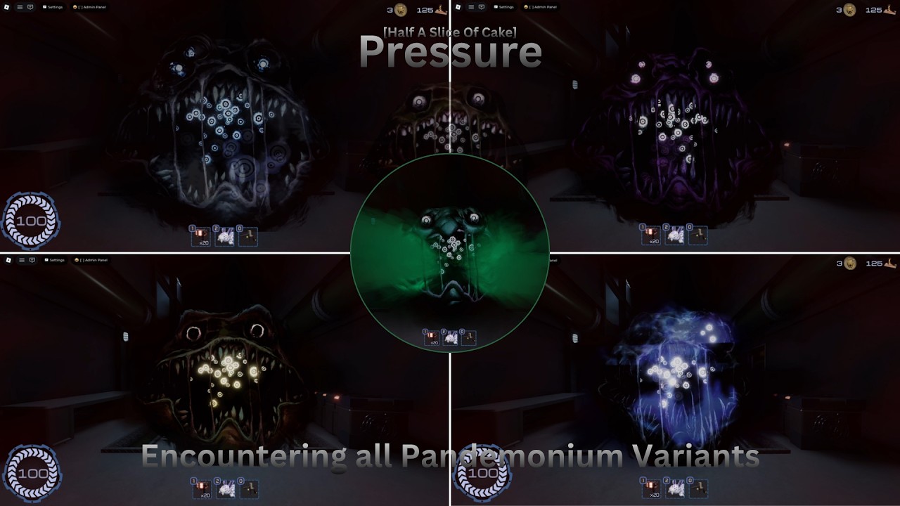 Encountering all Pandemonium Variants | Pressure [Half A Slice Of Cake]