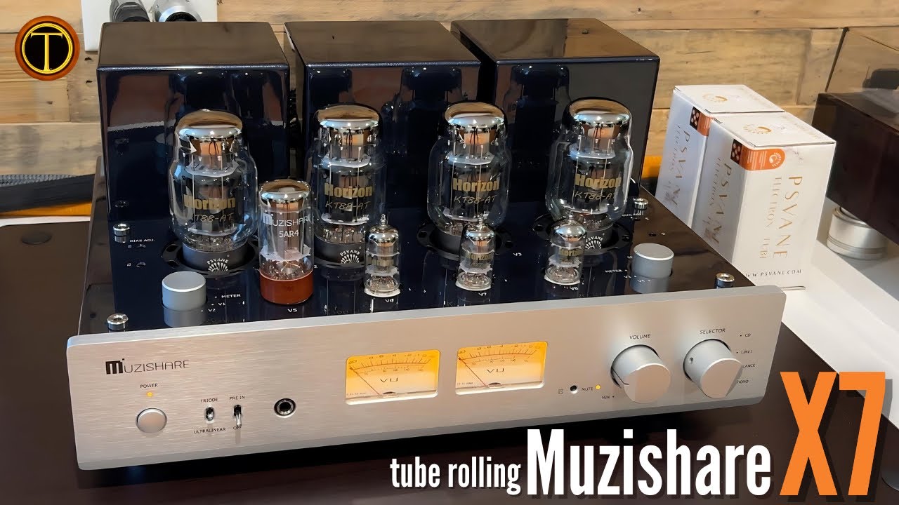 PSVANE Horizon KT88, 12AX7 & 12AU7 Tubes Review