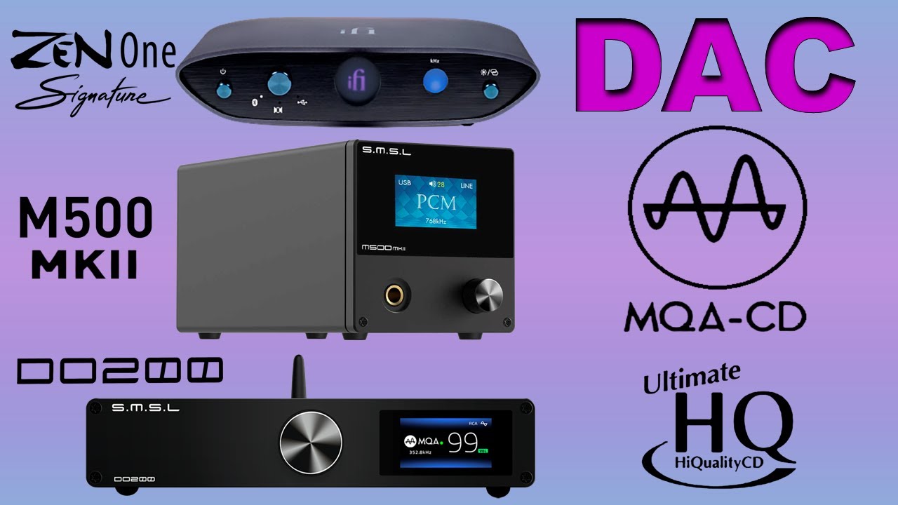Increíbles DACs - ¡Tercia de Reyes! NUEVA Tecnología