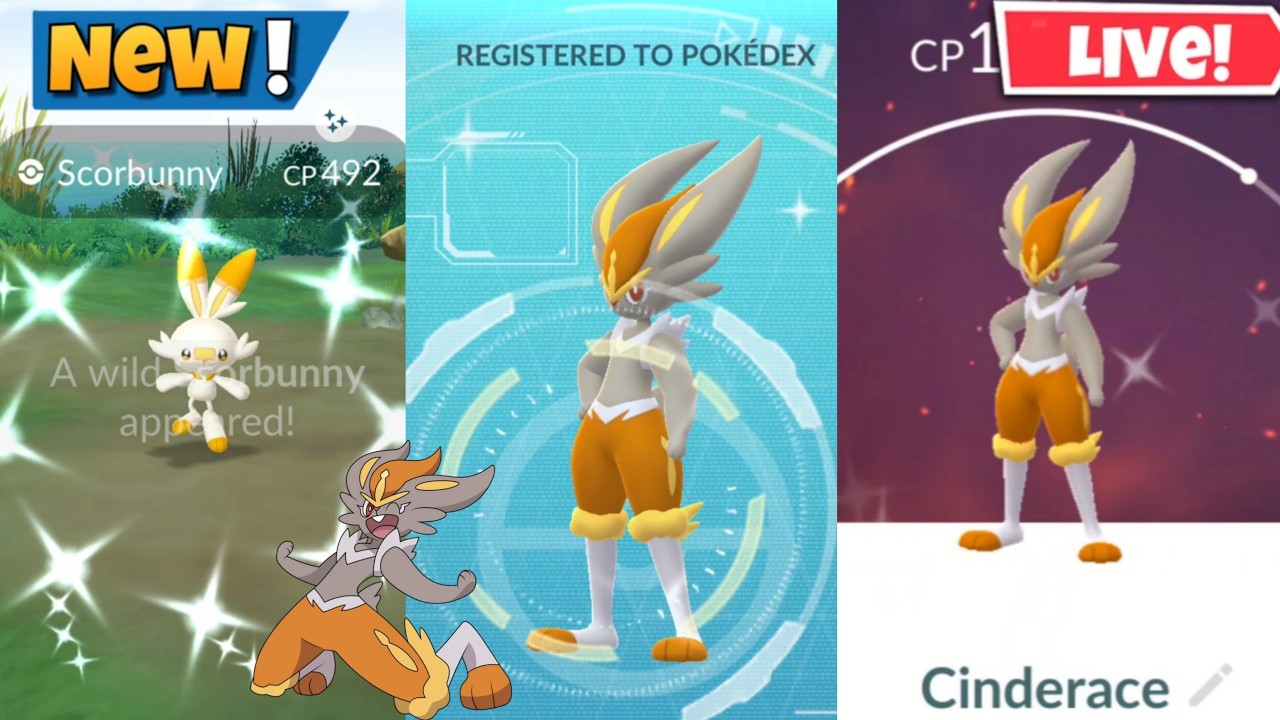 Hunting✨️Shundo Cinderace & Dutto CD in Pokemon Go