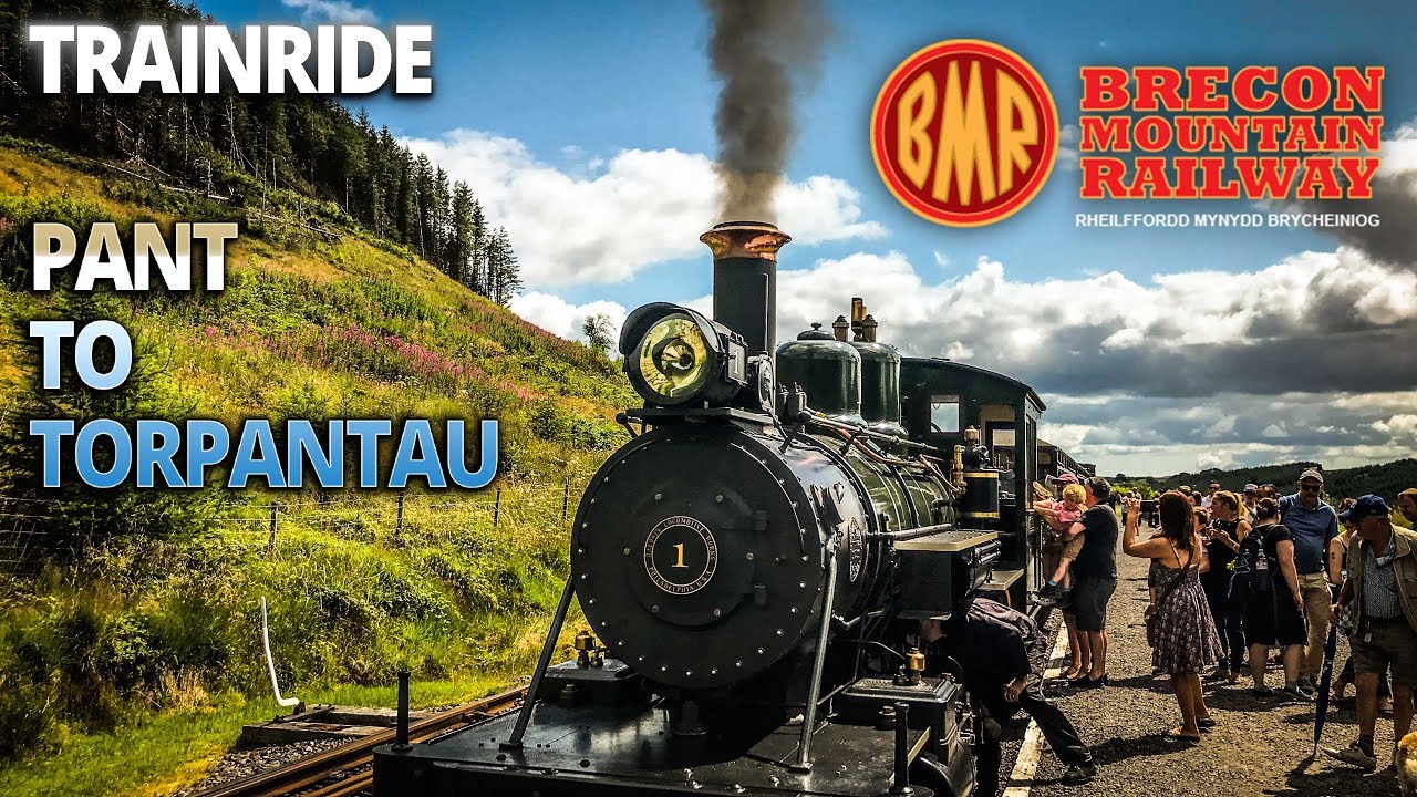 TRAINRIDE - Brecon Mountain Railway - Pant to Torpantau
