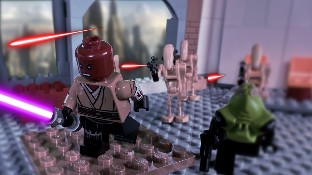 The Fall Of The Jedi | Mace Window S1 Ep7 (Lego Star Wars Stop Motion)
