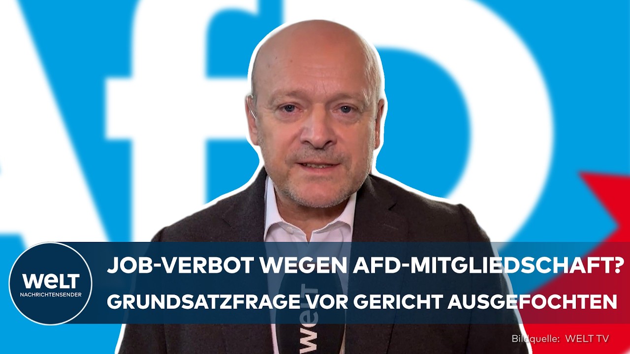 ERFURT: AfD-Mann verklagt Thüringen! Job-Verbot nur wegen Parteimitgliedschaft – gerecht?
