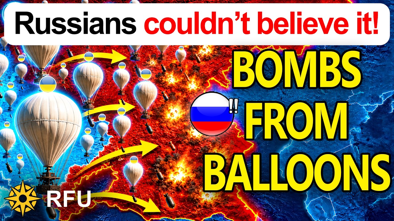 Wow! Ukraine conducts first balloon bombardment!