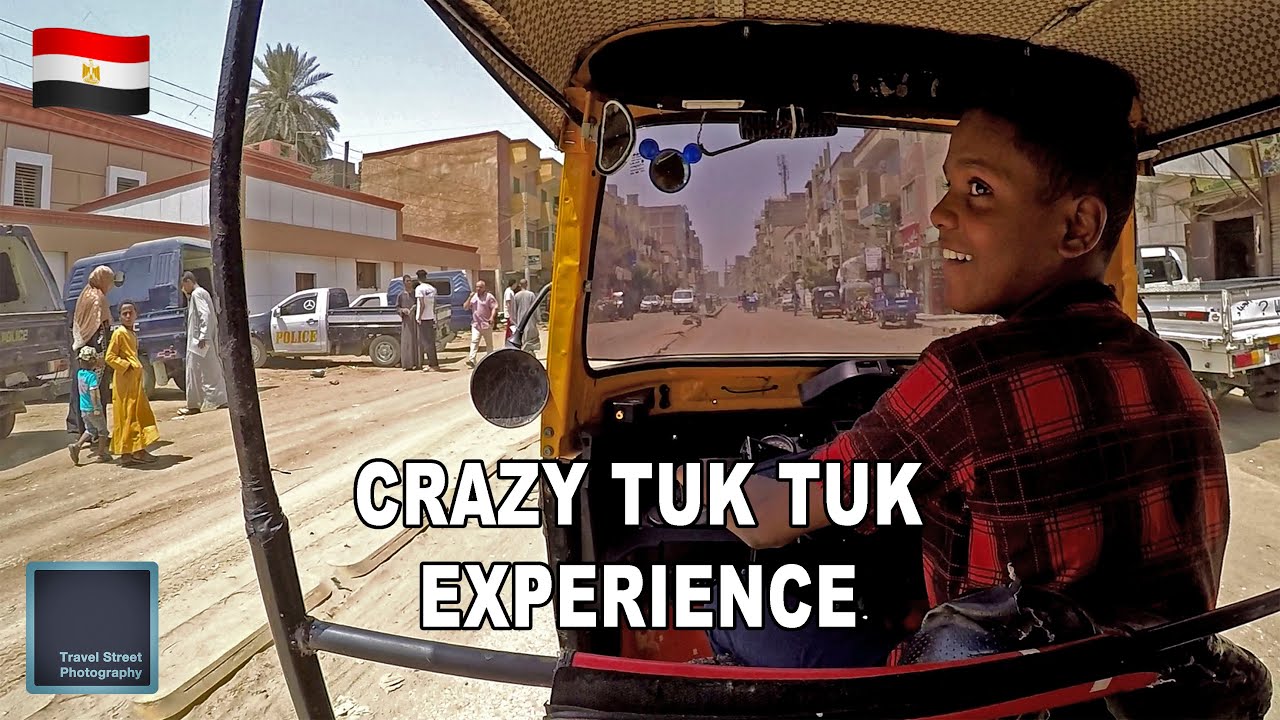 CRAZY TUK TUK EXPERIENCE. KOM OMBO AND EDFU. EGYPT.