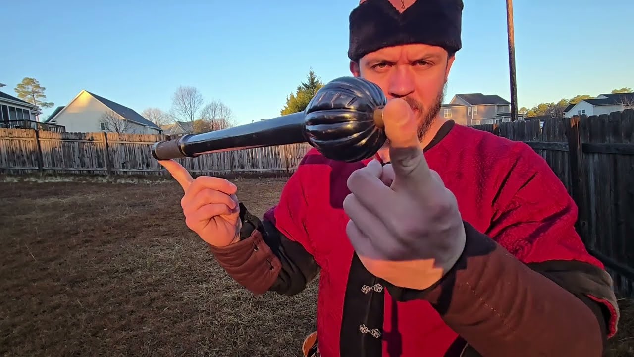 Review of the Cold Steel Polish Man-at-Arms fluted Round-Headed Mace