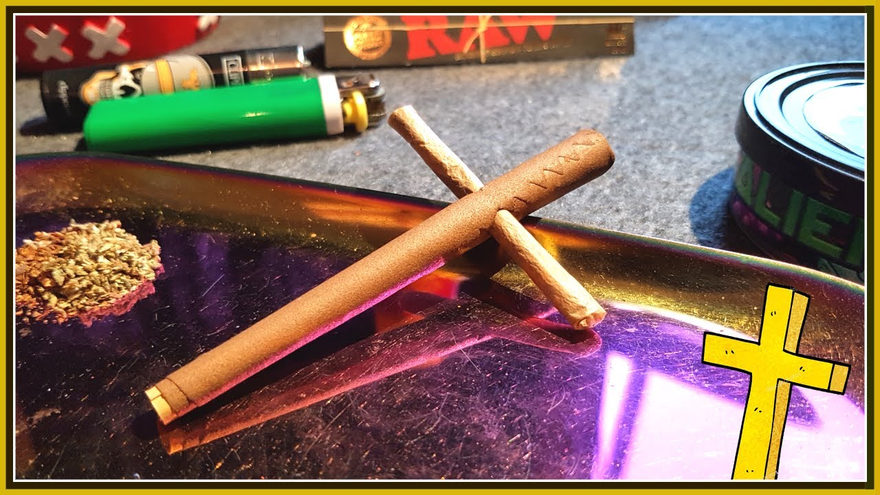 How To Roll A Cross Joint / Blunt - By Gerald