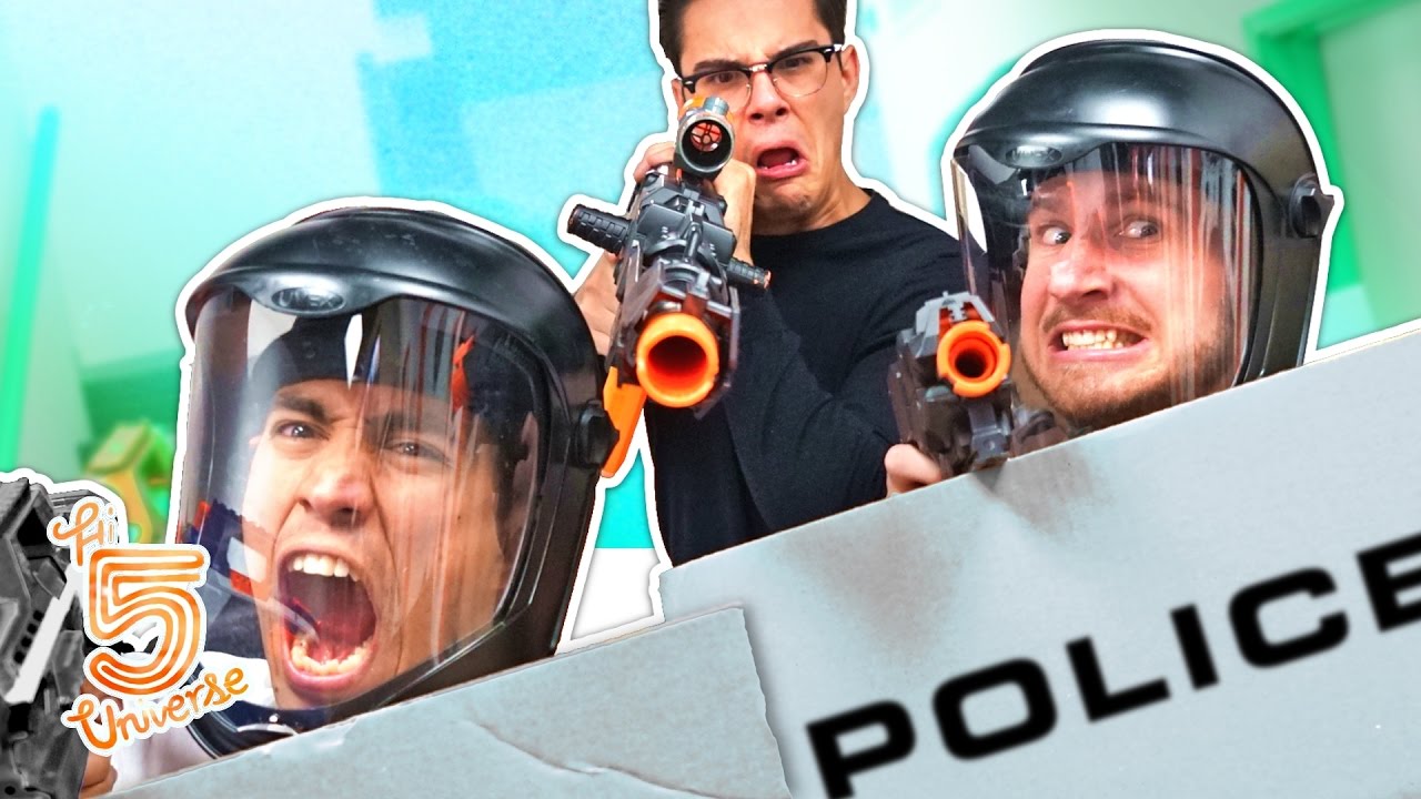 NERF Headbands Hostage Challenge! [Ep 2]