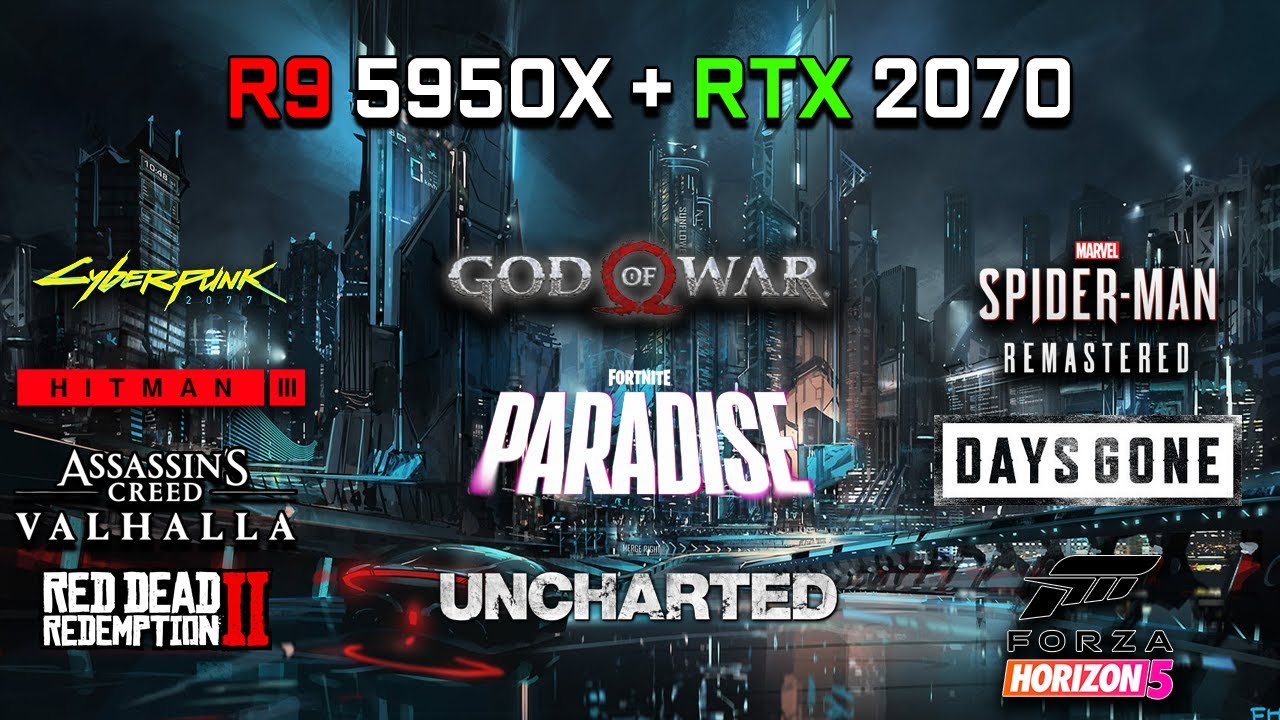 GeForce RTX 2070 Test in 10 Games in 2022