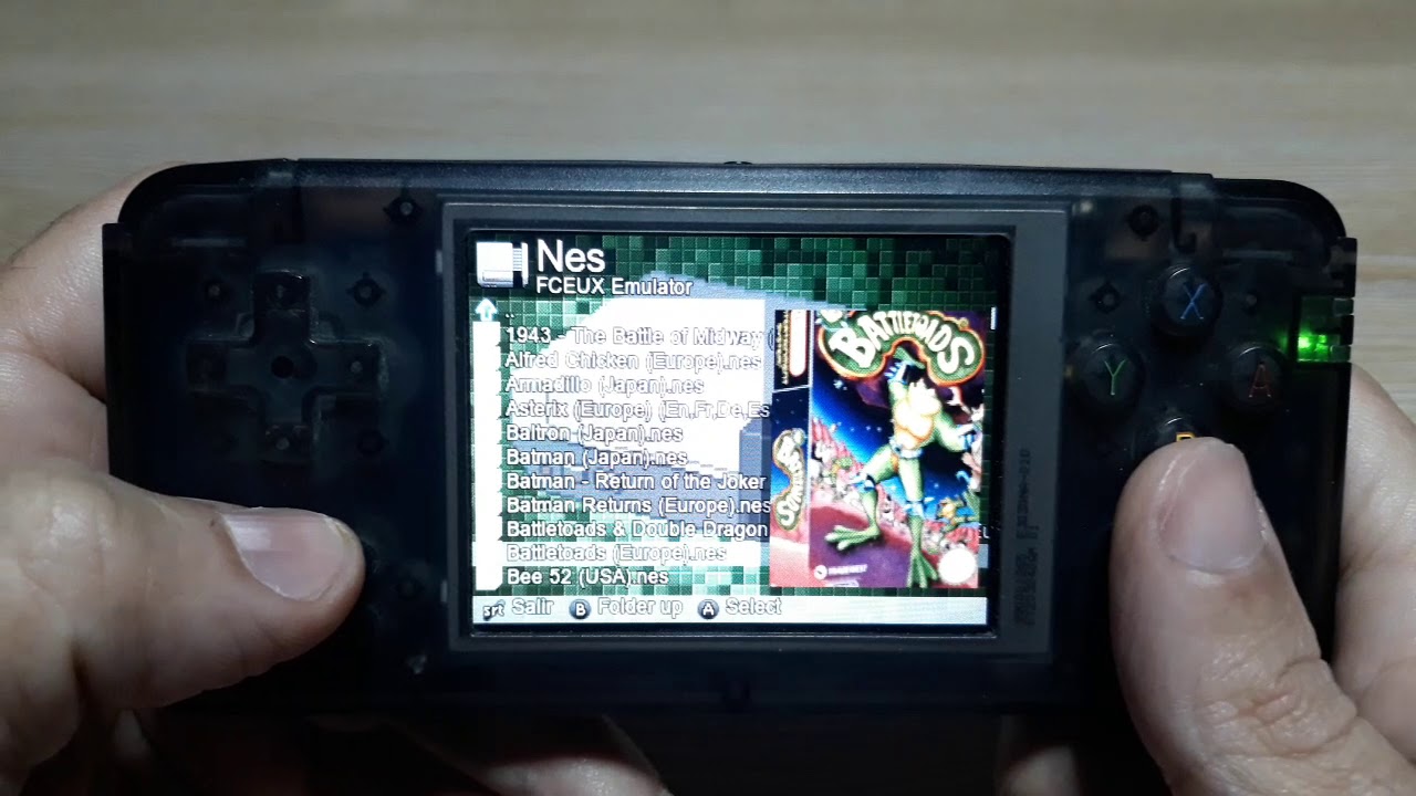 Tutorial Retrogame RS-97, LISTADO CON IMÁGENES portadas de los juegos