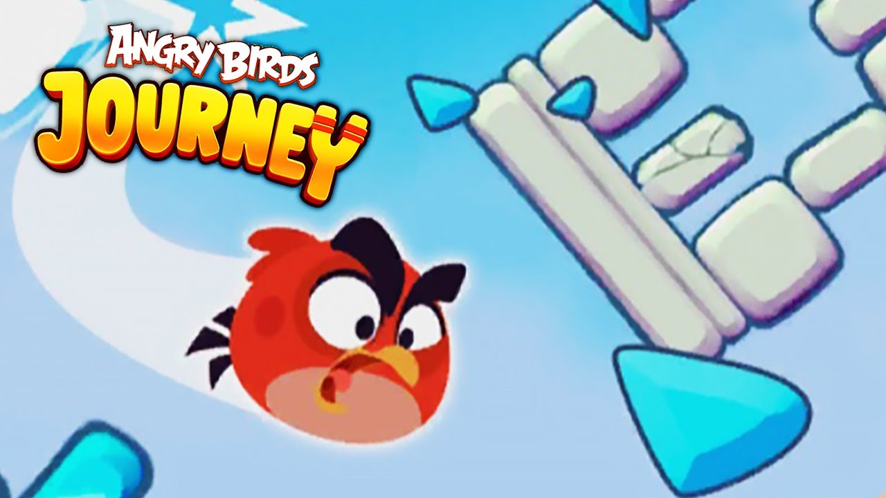 РЕД - ЛЮТЫЙ ХАОС!  Приключения ЗЛЫХ ПТИЧЕК Angry Birds Journey / Мобик