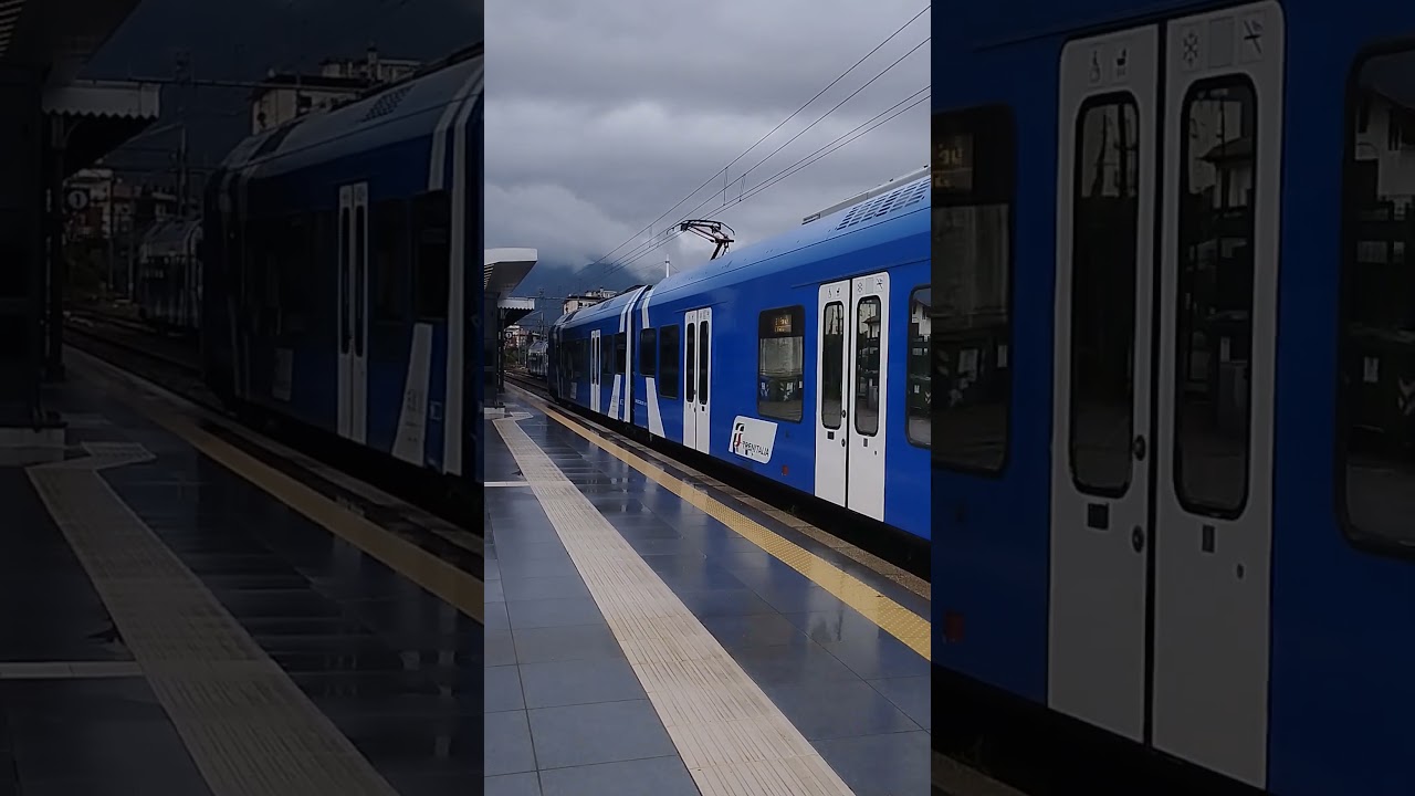 Elettrotreno ETR 343 013 STADLER FLIRT parte da Bassano per Padova 30/5/24