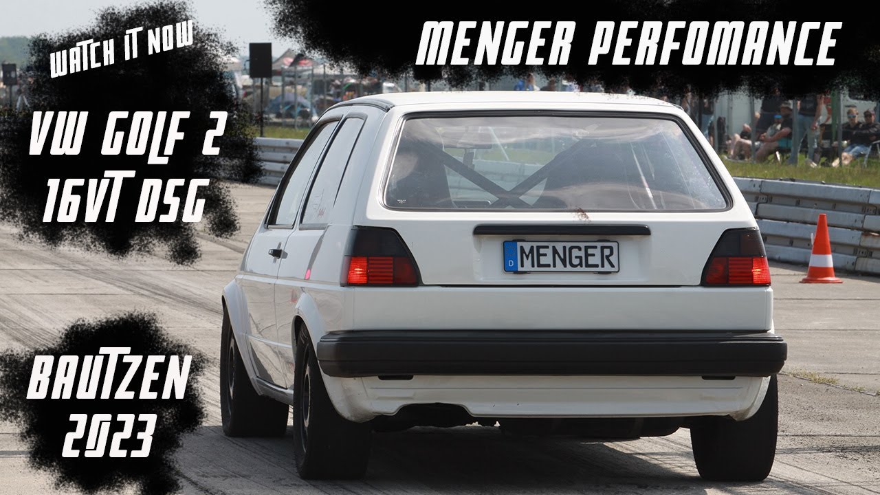 Menger Performance in Bautzen - VW Pfingsttreffen - Golf 2 16V Turbomit DSG