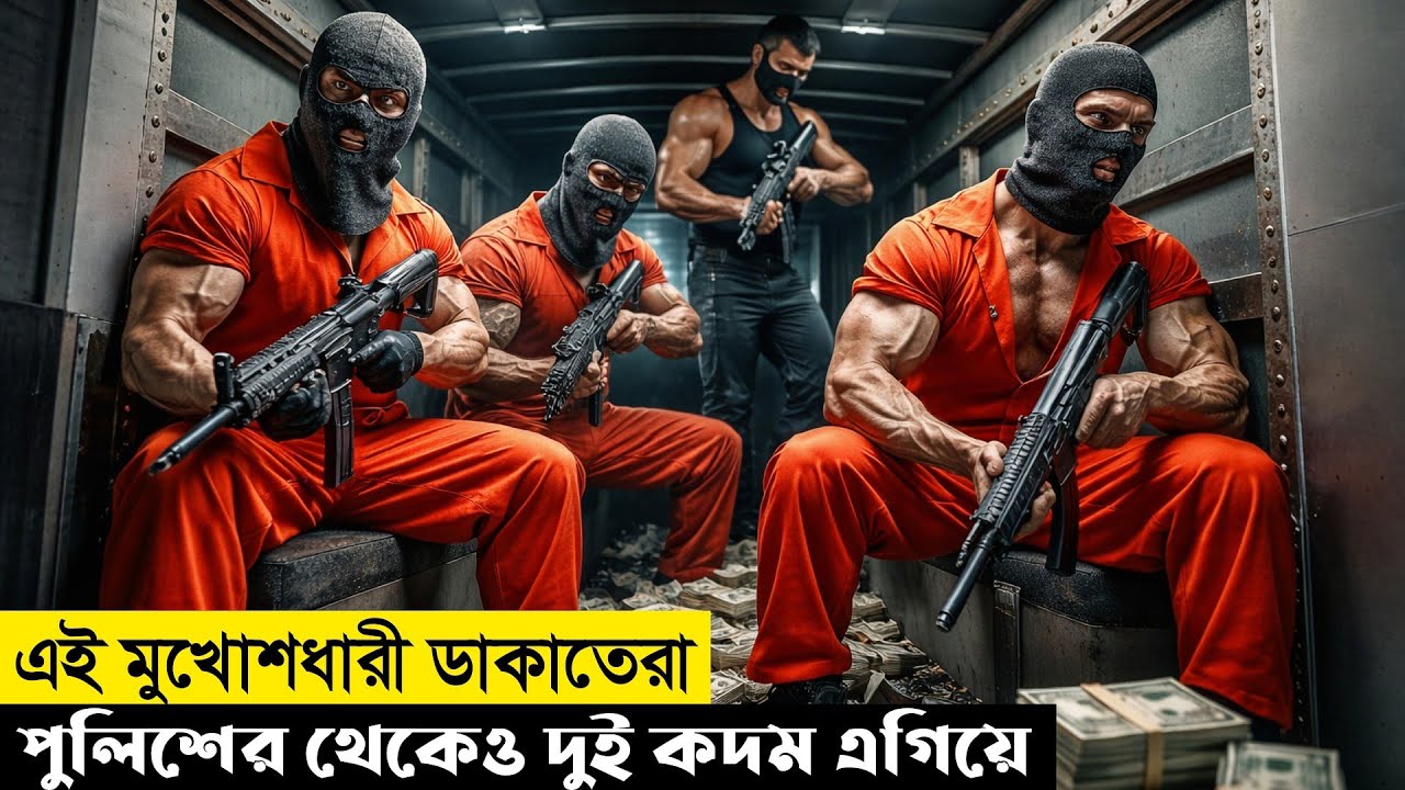 অবিশ্বাস্য ব্যাংক ডাকাতি | Money heist season 1 explained in Bangla | 