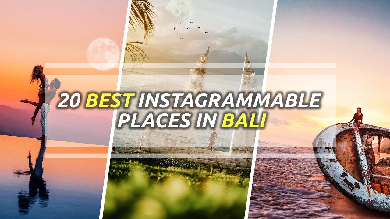 20 Best Instagrammable Tourist Attractions in Bali