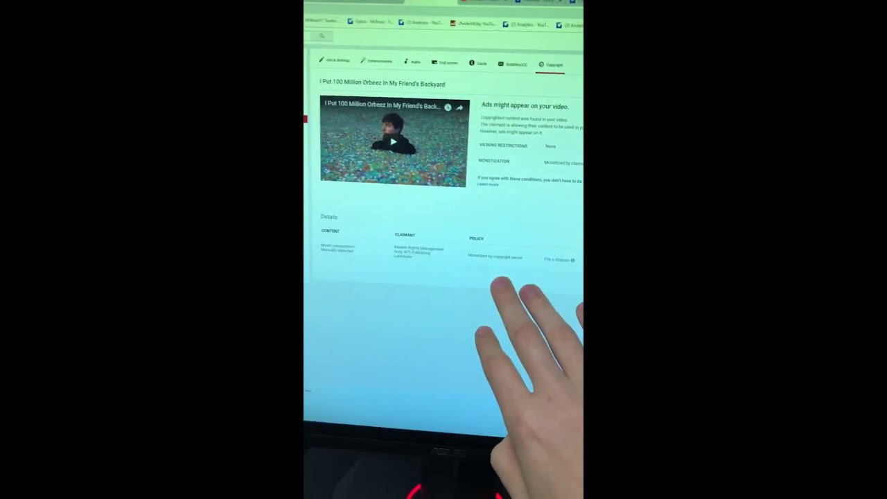 MrBeast On Getting Fake Copyright Claims On His Channel | Mr Beast Copystrike |