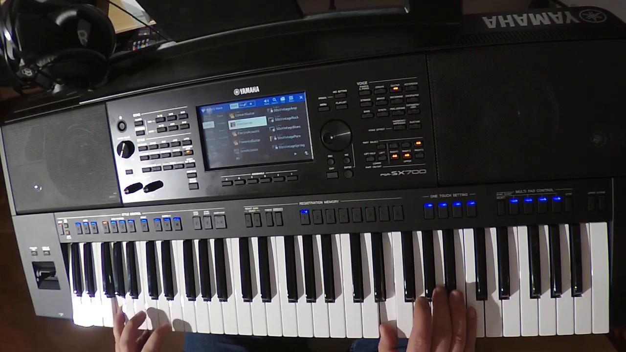 Hallelujah - cover Yamaha PSR-SX700