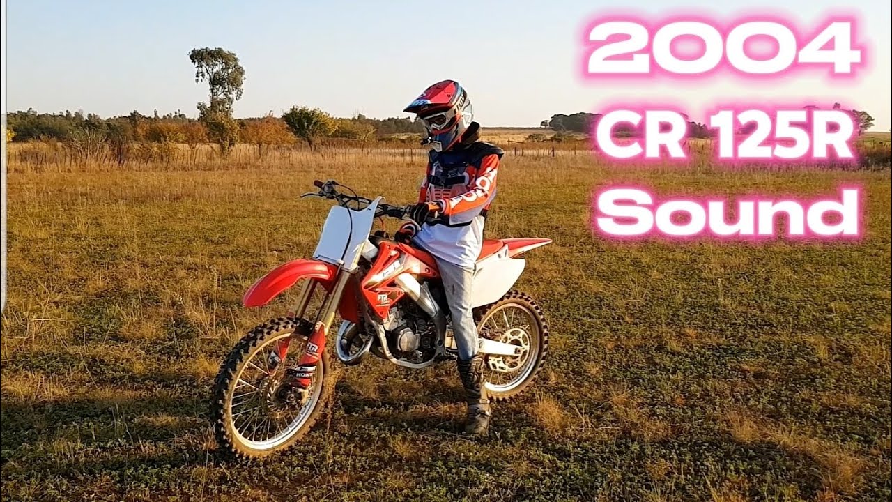 2004 Honda CR 125R Raw Power and Roaring Sound