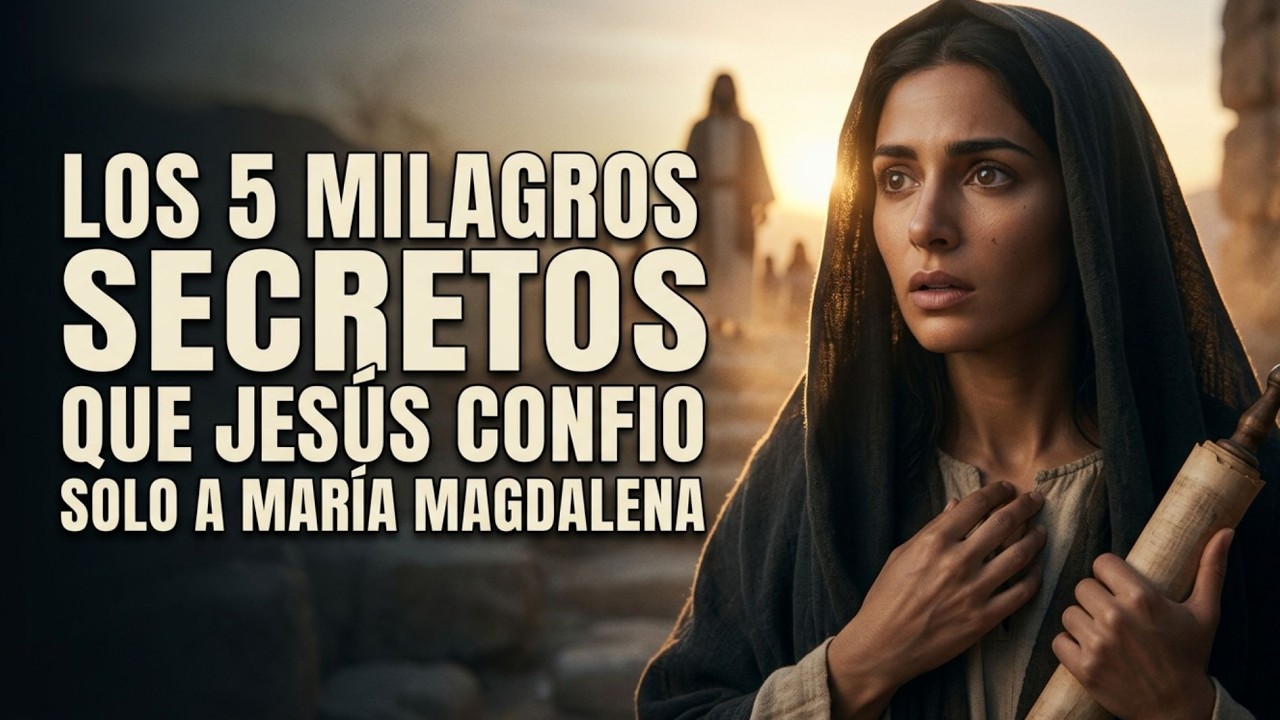 Los 5 Milagros Secretos que Jesús confió a María Magdalena — y que la Iglesia borró del Evangelio