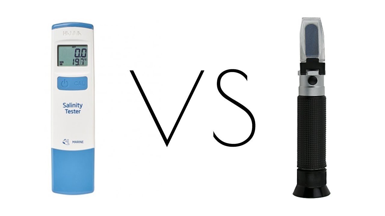 ¿Qué Medidor De Salinidad Comprar? HANNA Checker Salinity $2,500.00 MXN VS Refractómetro $600.00 MXN