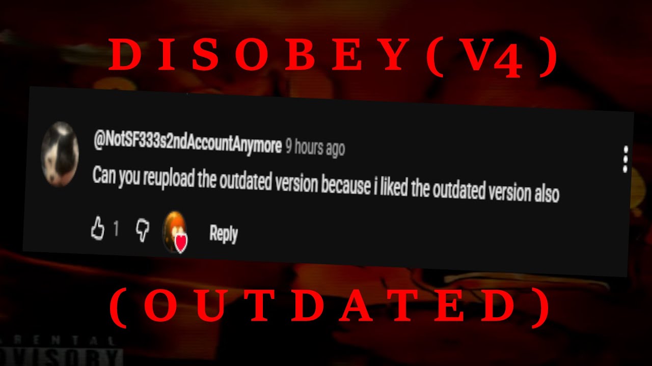 Disobey V4 (OUTDATED) Official Visualizer - Ft bibblebonk (REUPLOADED)