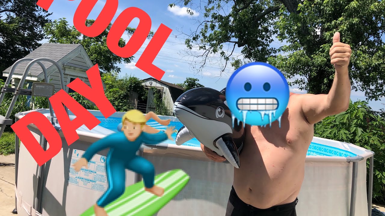 GRUMPY MIKE GOES SWIMMING!!