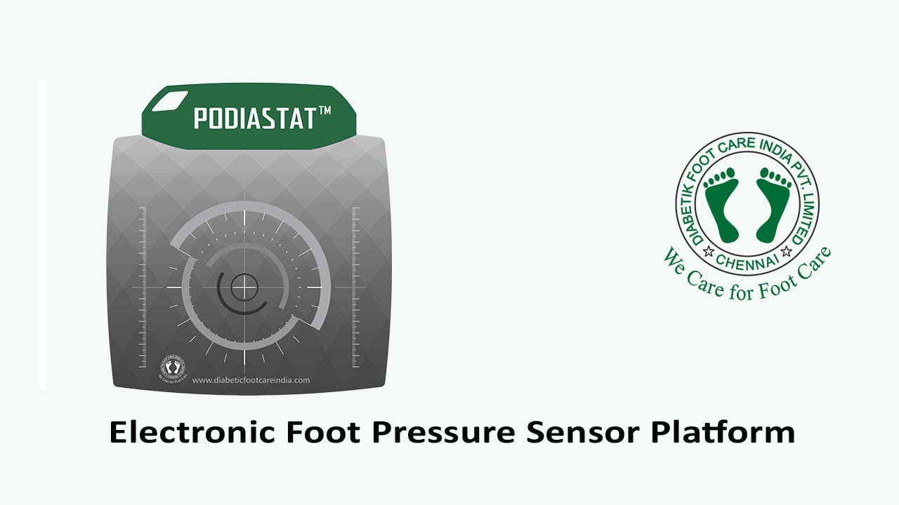 Foot Pressure Mapping System, Plantar Pressure Foot Scanner, Electronic Foot Sensor Plate- PODIASTAT