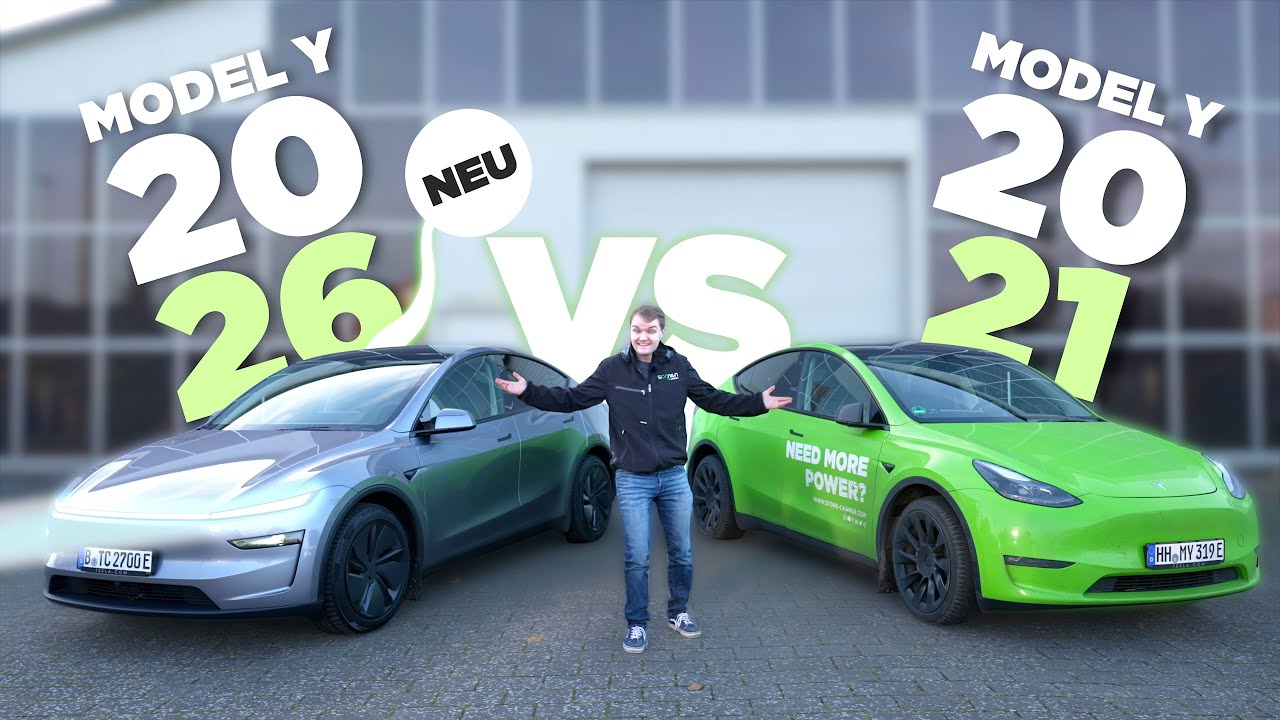 Tesla Model Y 2026: Wie schlägt sich der Neuling gegen seinen Vorgänger?