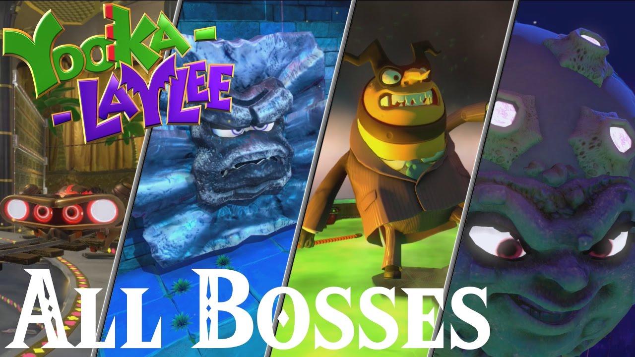 Yooka-Laylee // All Bosses