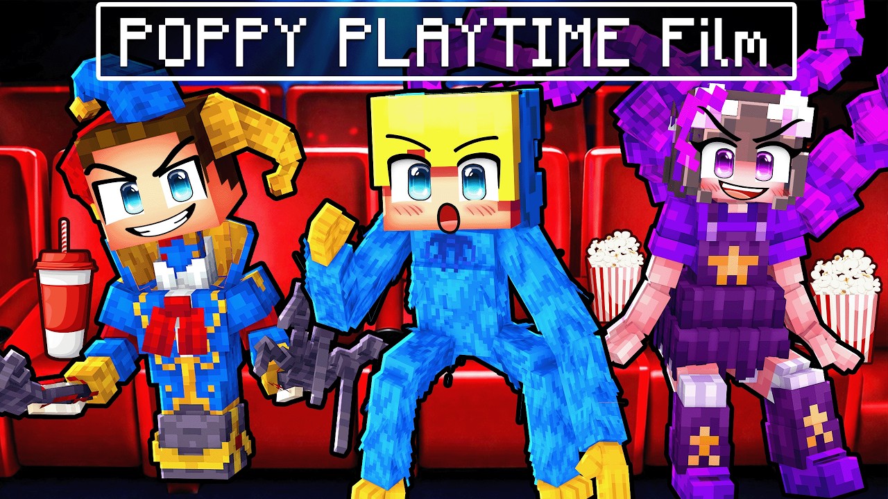 We made a POPPY PLAYTIME movie in Minecraft!