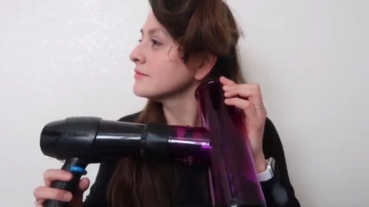 MAGIC WIND SPIN CURLER - HAIR DRYER SPIN ROLLER TUTORIAL AND REVIEW- AIR CURLER