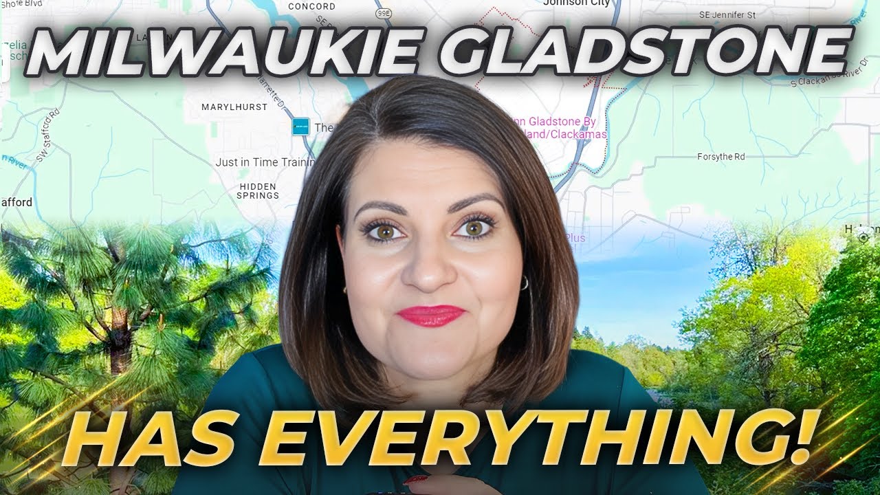 MILWAUKIE AND GLADSTONE Oregon Map Tour | Exploring Local Landmarks & Routes | Portland OR Living