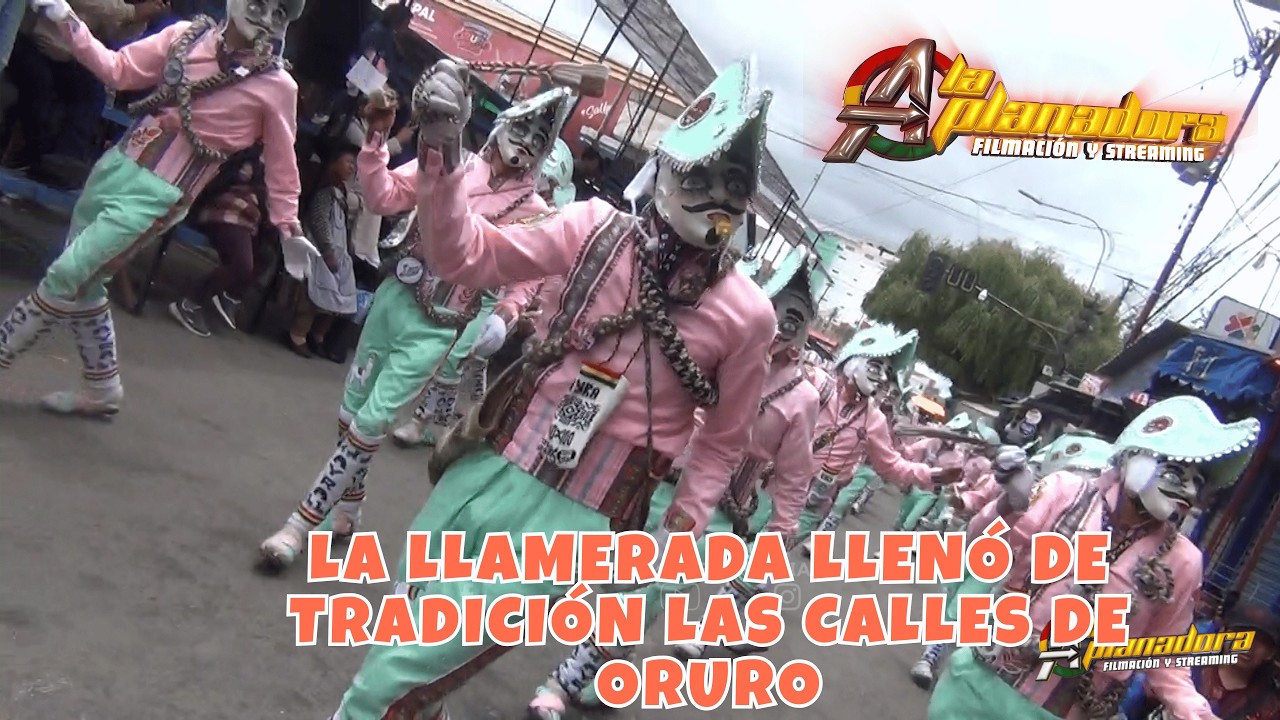 🦙✨ LA LLAMERADA LLENÓ DE TRADICIÓN LAS CALLES DE ORURO ✨🦙