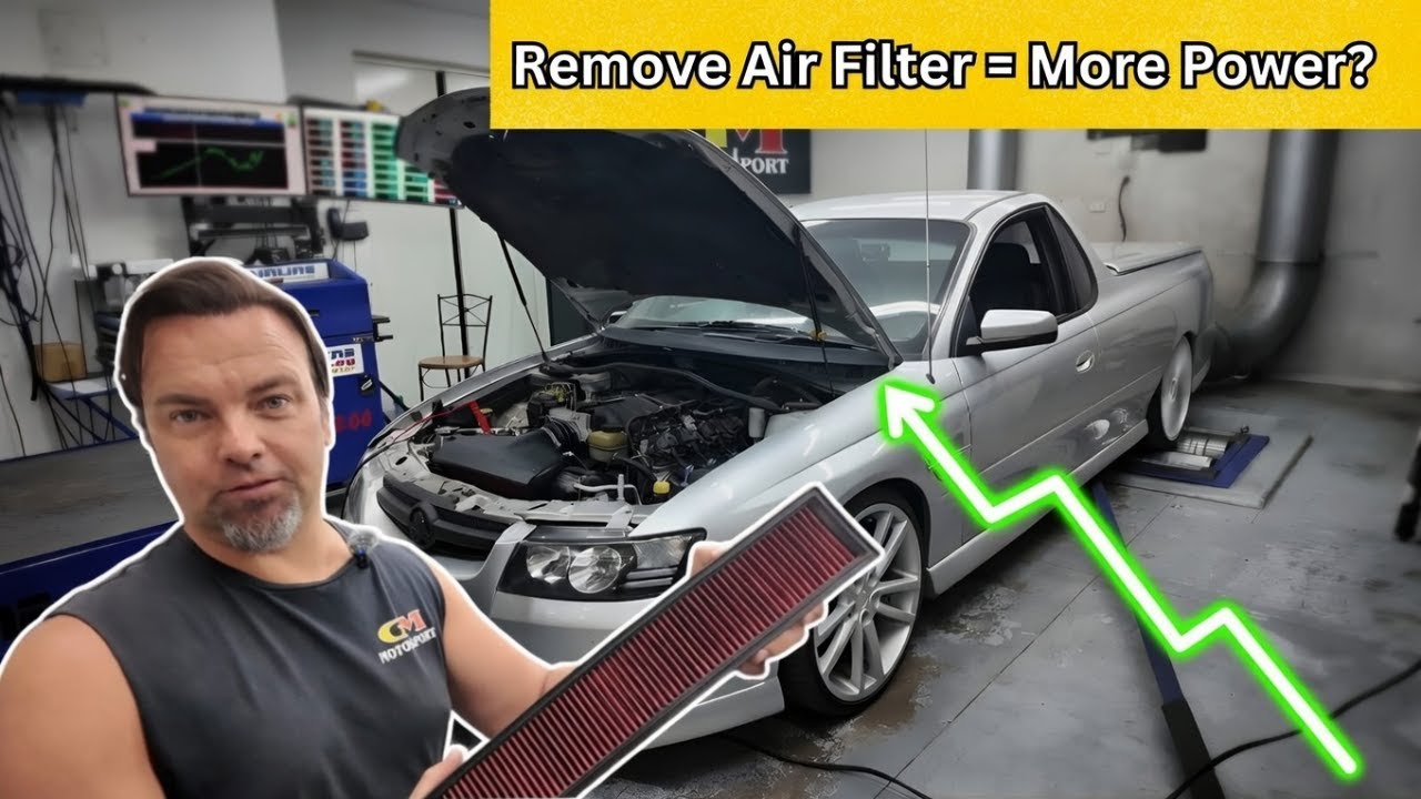 LS1 VZ - Мы сняли воздушный фильтр - Увеличилась ли мощность?