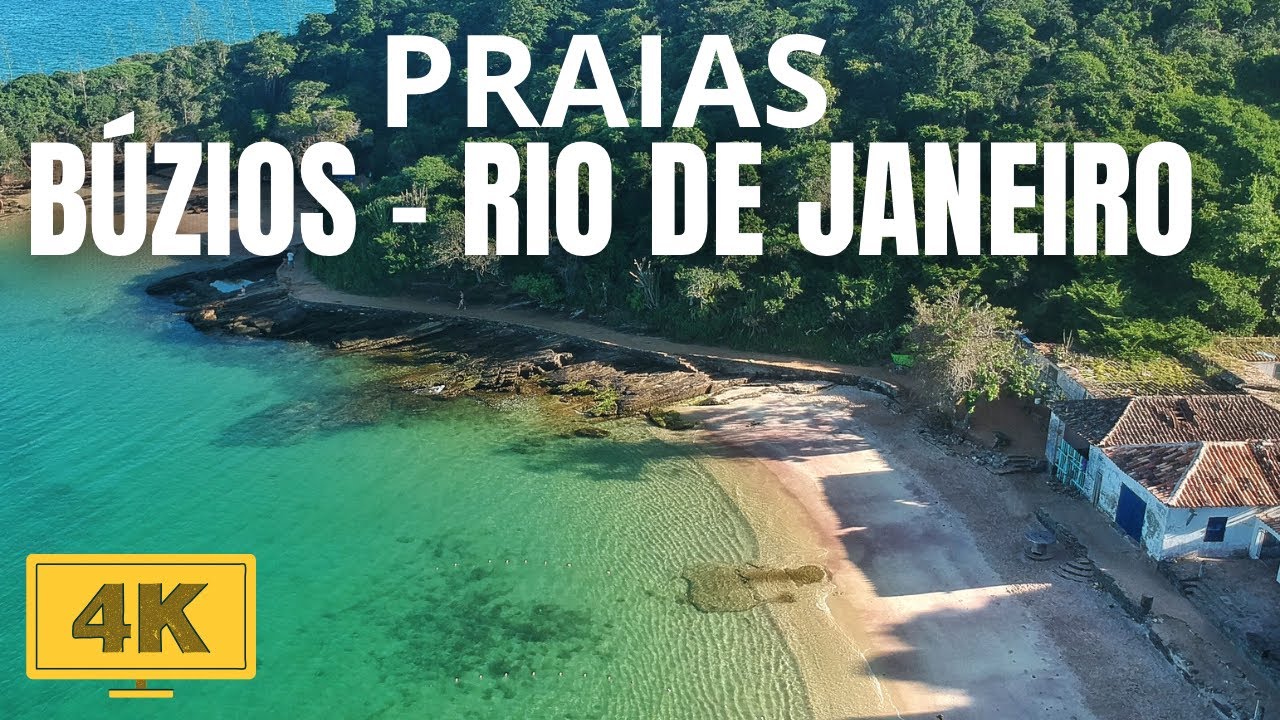 Todas as PRAIAS de BÚZIOS em 4K