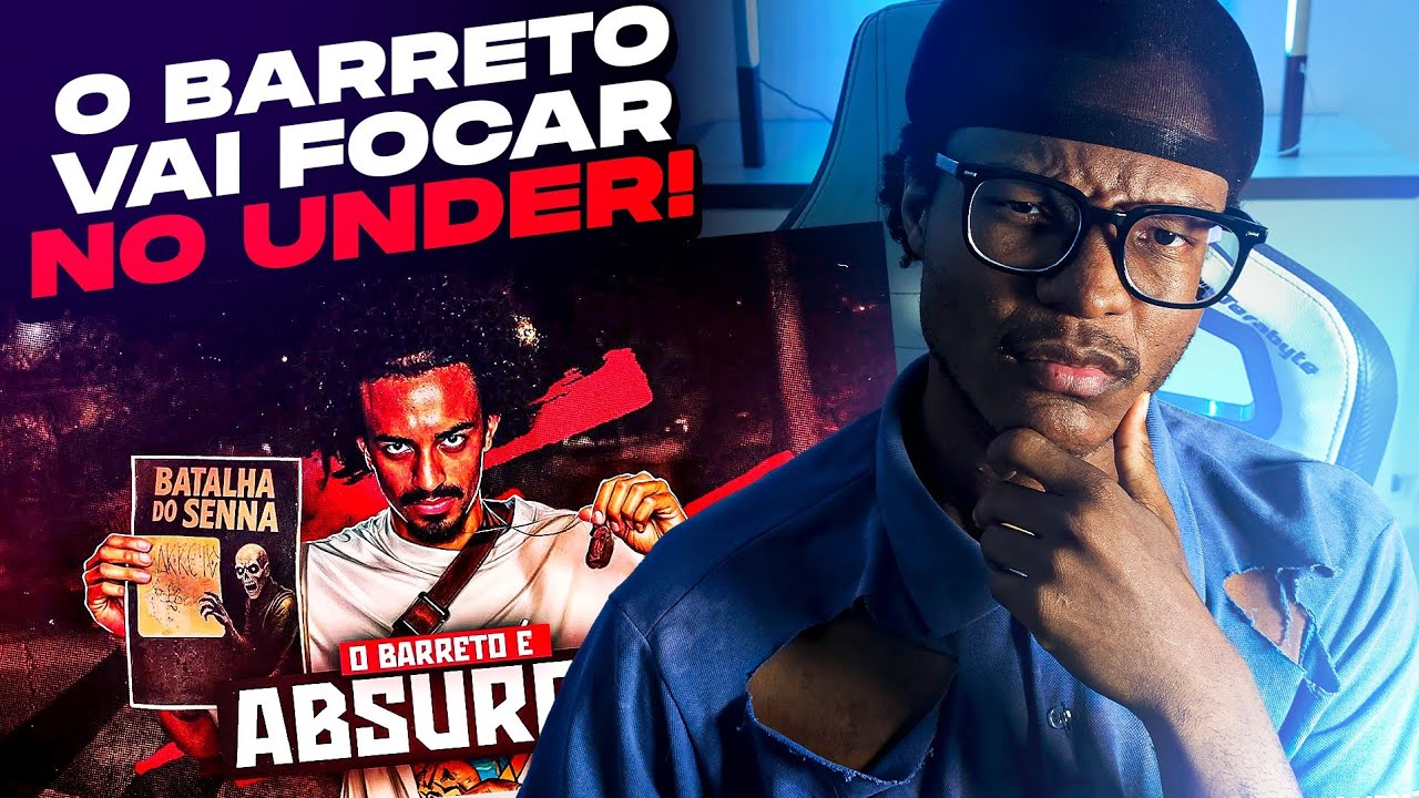 (Ele VOLTOU?) O BARRETO DESTRUIU no UNDERGROUND! ❌ | React [A Volta do Barreto nas Batalhas]
