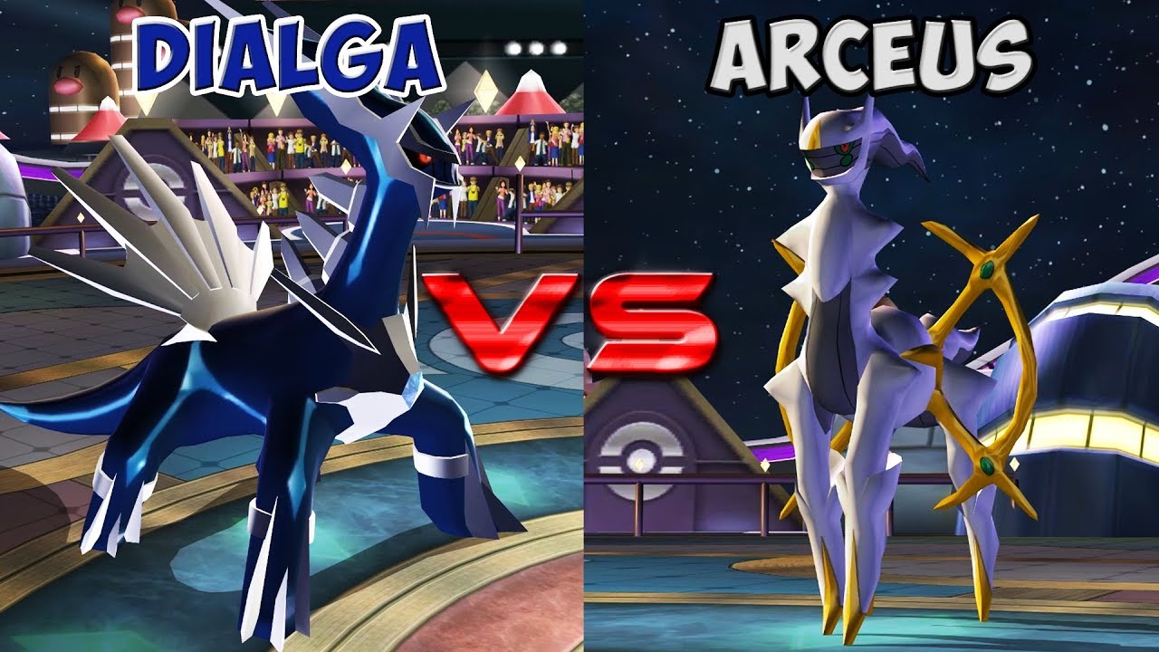 Pokemon battle revolution - Dialga vs Arceus