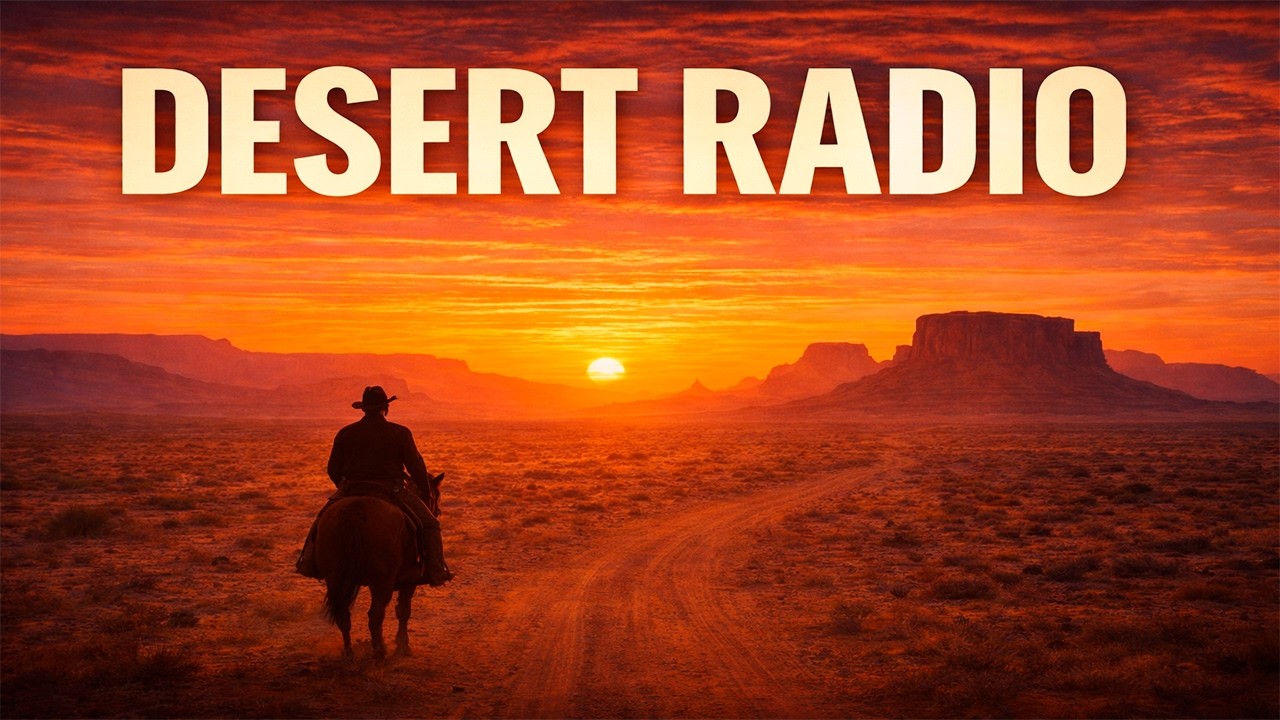 Western Ambient Calm Radio 24/7— Dream, Focus, Work & Desert Atmospheres