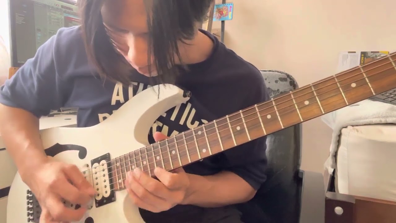 Serrana (arpeggios section) by Jason Becker (rough cover by Tim Tran)