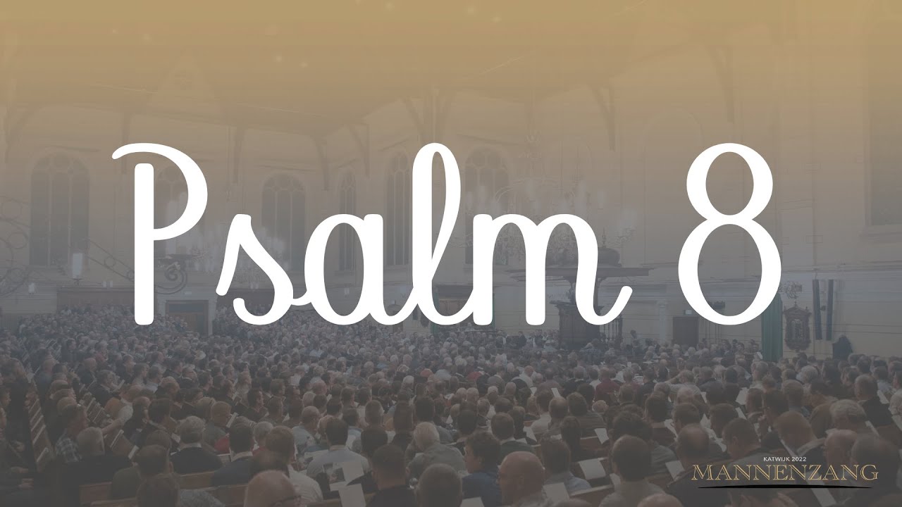 Psalm 8: 1, 4, 9 | 1700 mannen zingen | Katwijk aan Zee (hele noten)