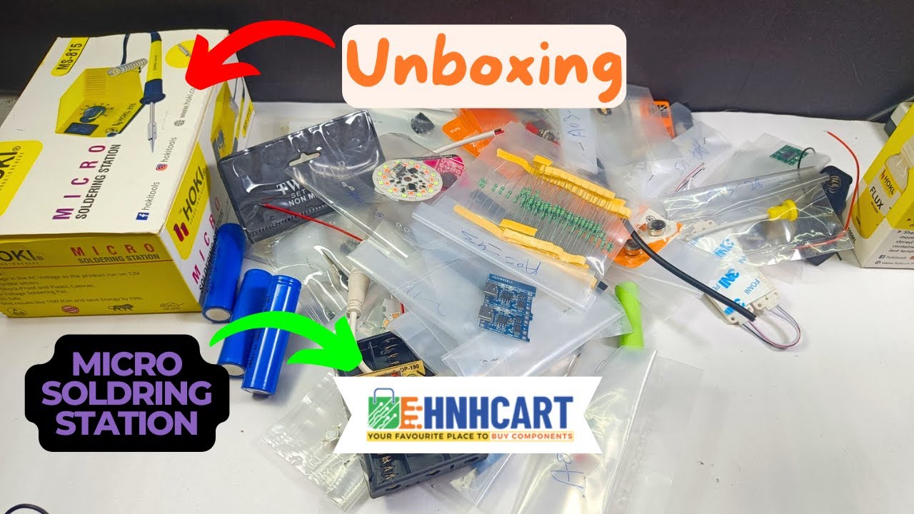 HNH Cart Unboxing video part 2 || Unboxing Micro Soldering Station From HnH Cart! | How to refund!