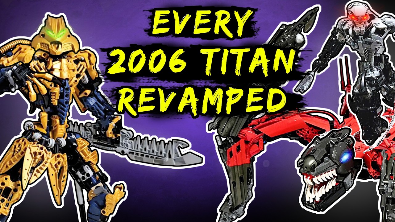 Every 2006 BIONICLE TITAN SET... Built Better
