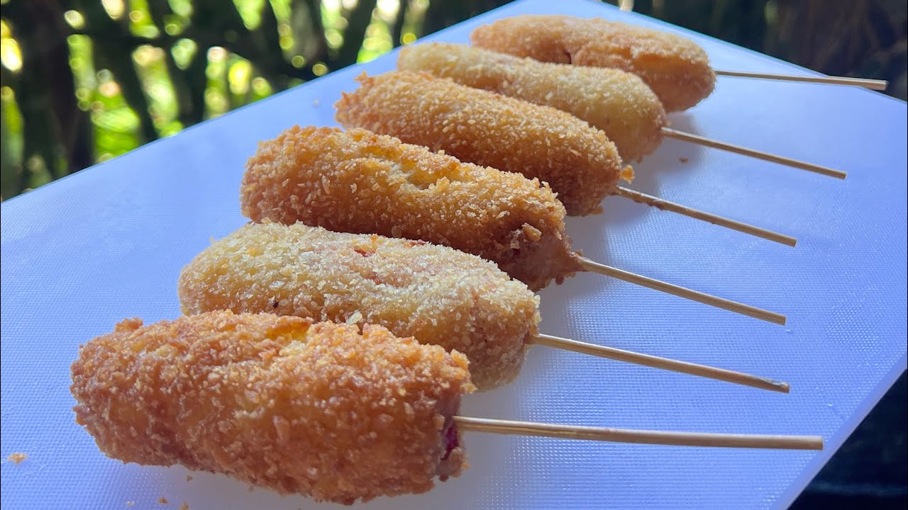 CORNDOG USING HOTCAKE MIX | RN’s DLC