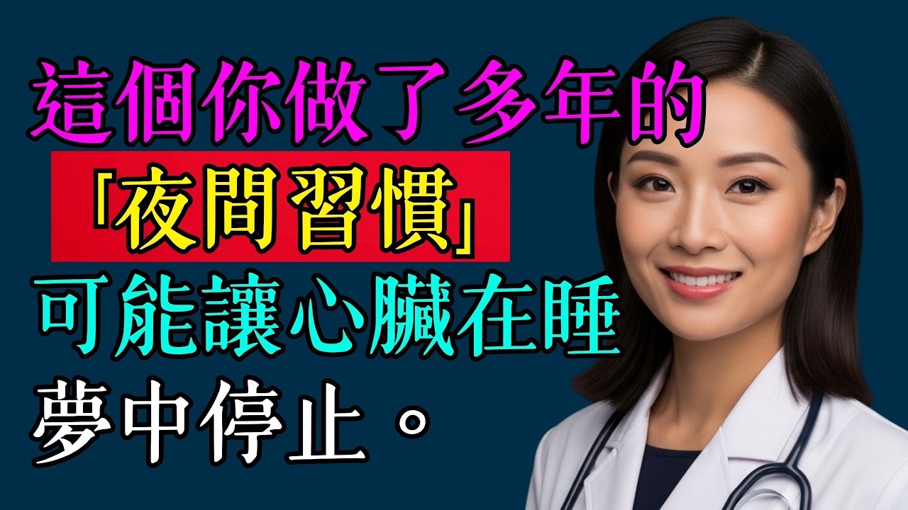 別再這樣睡！60歲後你的心臟可能在睡夢中停止。