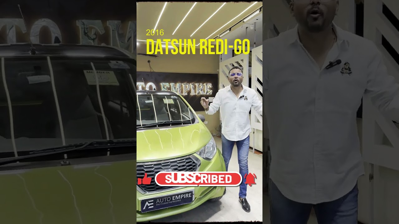 2016 Datsun Redi-Go, 35k KM, Manual, Petrol, #UsedCarForSale