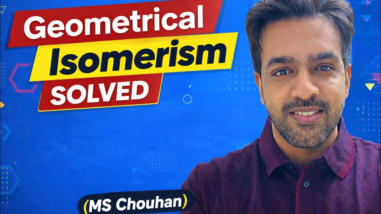 Geometrical isomerism solved(MS Chouhan)part 1