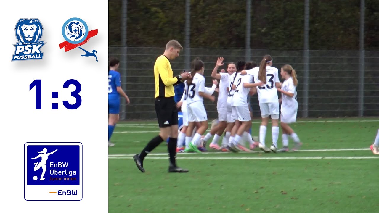EnBW-Oberliga - B-Juniorinnen: Post S&uuml;dstadt Karlsruhe - VfL Sindelfingen Ladies 2025/26