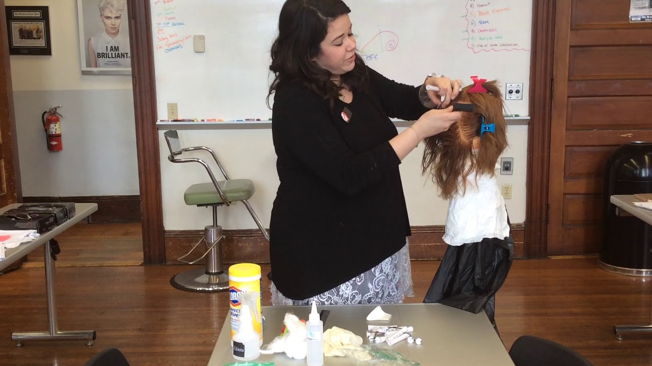 Permanent Waving Service Evaluation MD Cosmetology State Board Examination